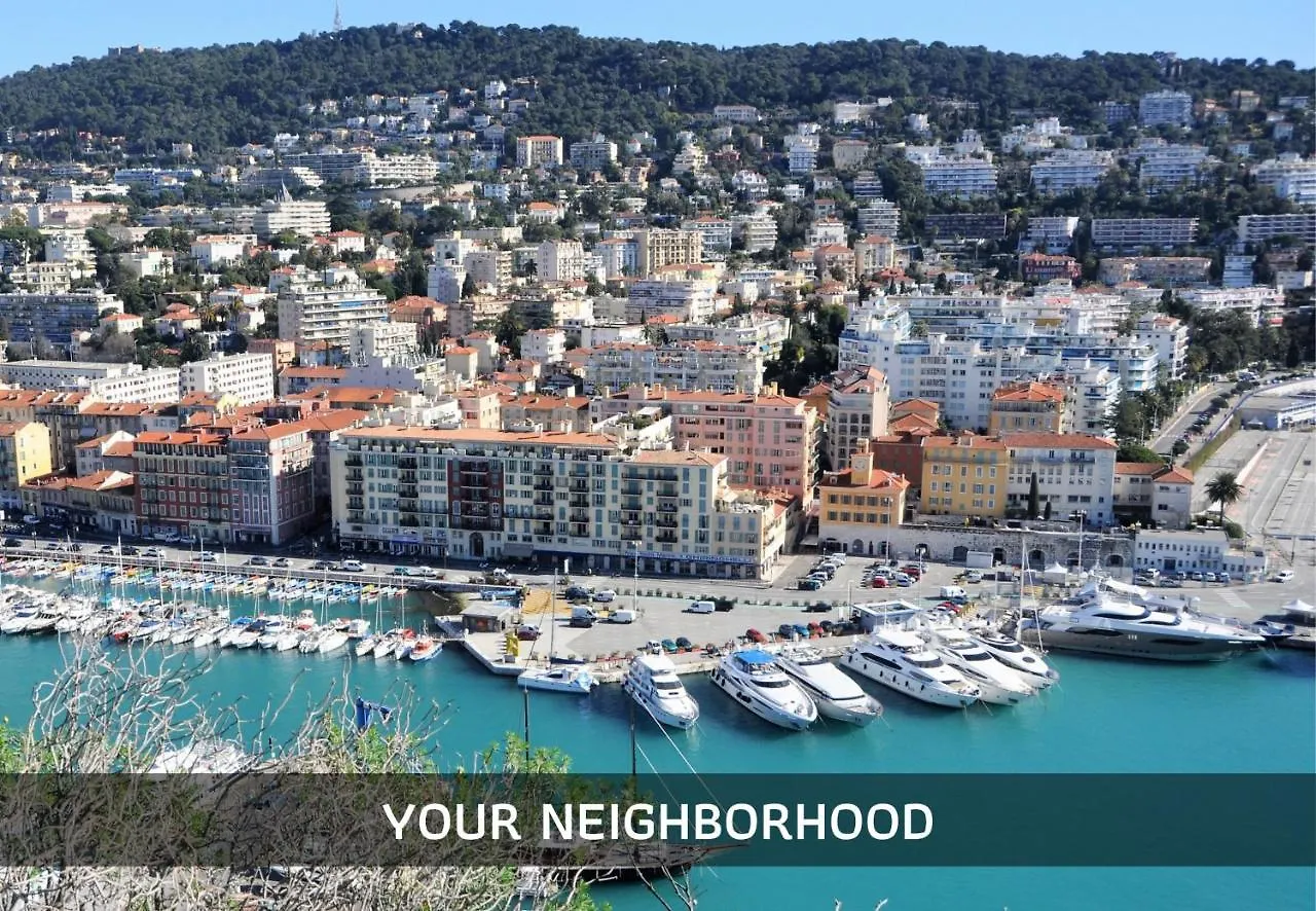 Nestor&Jeeves - Blue Pearl - Port Area - Close Old Town Nice 0*,  Frankrig